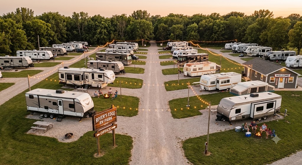 Best RV Park, busy with visitors